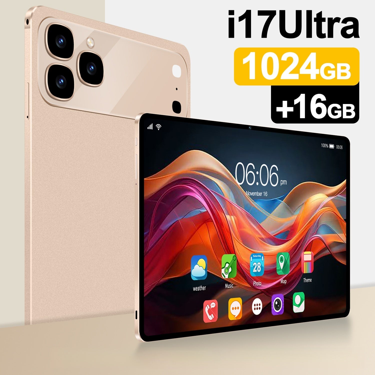 Portable And Minimalist Home Tablet Computer