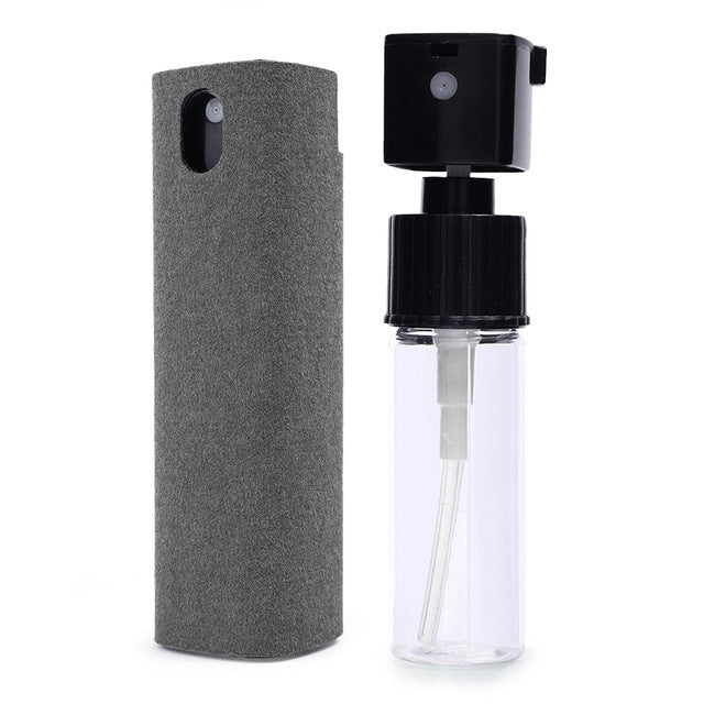 2In1 Mobile Phone Screen Cleaner Spray Bottle Set Ipad