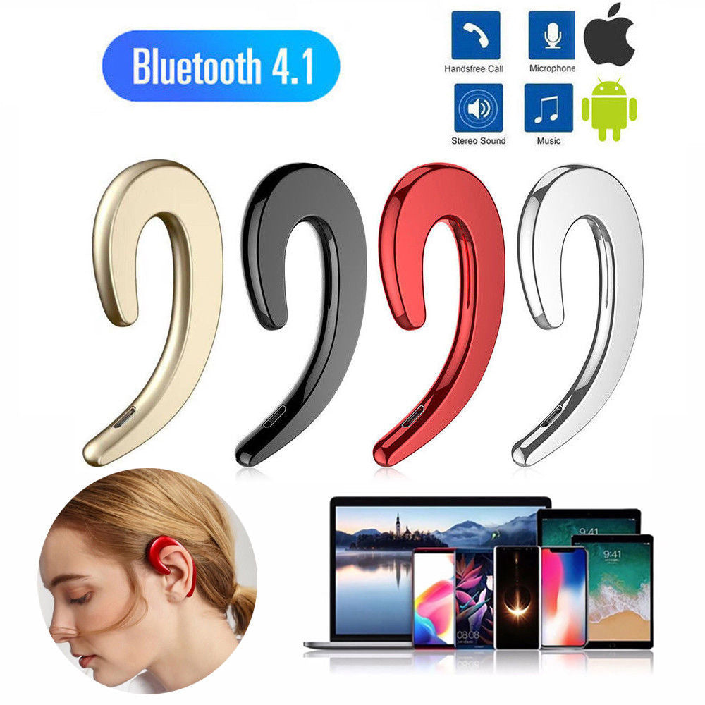 Bone Conduction Bluetooth Headset Does Not Fit Into The Ear, Wireless Headset For Driving, Specializing In Unilateral Business Sports