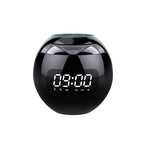 Ball Clock Alarm Clock Bluetooth Speaker Mini Portable Card Small Subwoofer Stereo Colorful Gifts