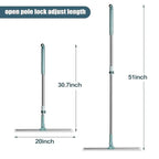 2 in 1 Floor Cleaner Brush Multifunction Magic Broom,Silicone Floor Squeegee Broom